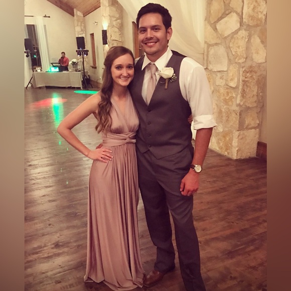 David's Bridal versa bridesmaid dress size XS worn once for a wedding! - Picture 4 of 5